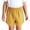 Yellow, variant on CQONEPT Boys Girls Shorts Summer Elastic Waist School Uniform Shorts with Pockets 5-14 Years Yellow 6 Months