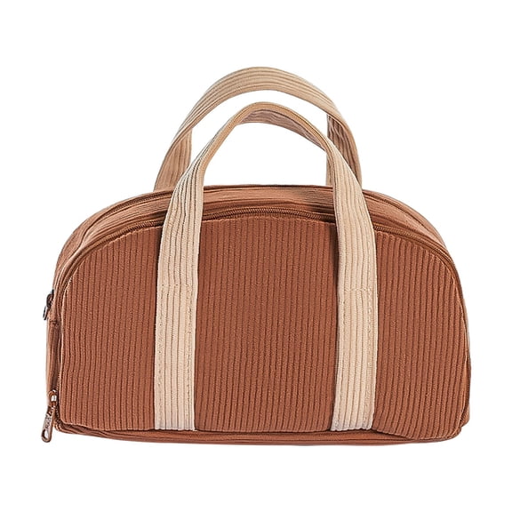 Multi-Functional Velvet Tote and Pencil Case with Large Capacity, Soft Fleece Material, Stylish Design, Stain-Resistant, Portable Organizer Bag