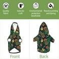 thumbnail image 6 of Honeii Hawaiian Tribal Mask Print Small Dog Hoodies Pet Hooded Sweatshirts Fall Winter Puppy Cat Sweaters Warm Clothes for Small Dogs Outfits Costume-XX-Large, 6 of 7