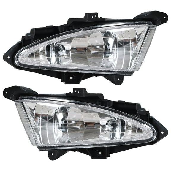 labwork For Hyundai Elantra 2007-2010 Front Driver Fog Lights Bumper Lamps Left Right