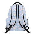 thumbnail image 2 of Garronmavis Axolotl Study Backpack for School Girls Smooth Zippers School Bag Adjustable Shoulder Straps Book Bag 17-inch for 8-10 Primary School Students Daily Use, 2 of 7