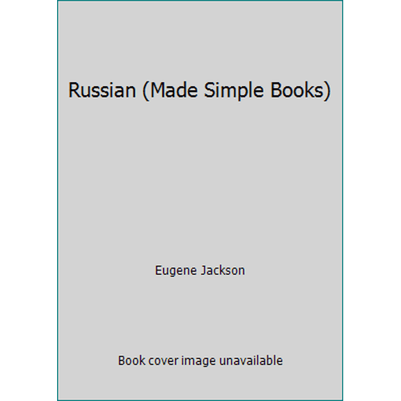 Pre-Owned Russian (Made Simple Books) (Paperback) 0491015828 9780491015820
