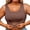 Dark Purple, variant on Kureaily Comfortable Sports Bra For Everyday Wear Plus Size Front Closure Adjustable Back Support Design Perfect For All Seasons Bras for Women