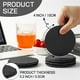 thumbnail image 5 of Stone Coaster 10cm Round Glass Coaster with Practical Stand Suitable for Drinks, Mugs, Bars, Glasses, 5 of 5