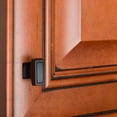 thumbnail image 2 of GlideRite 1-1/8 in. Transition Style Rectangle Cabinet Knob, Matte Black, Pack of 10, 2 of 5