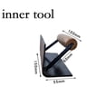 thumbnail image 1 of Plaque de Coin 90 Degrés pour Truelle Interne en Acier Inoxydable pour Ciment, 1 of 7