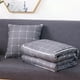 thumbnail image 1 of Blanket Cuddle Pillow 2 In 1 Cuddle Pillow Cuddle Pillow Quilt Round Cushion Cover Blanket Travel Blanket For All Seasons, 1 of 6