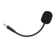 thumbnail image 1 of Casque de Jeu avec Microphone, Prise Plaquée Or ABS 3.5mm Remplacement Micro de Jeu pour Communication, 1 of 7