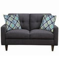 thumbnail image 2 of Watsonville Tufted Back Loveseat Grey, 2 of 8