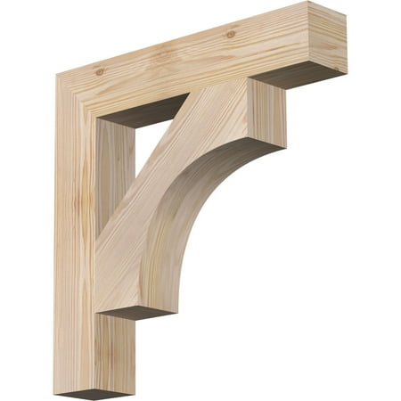 

3 1/2 W x 20 D x 20 H Westlake Block Smooth Bracket Douglas Fir