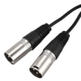thumbnail image 5 of 2x New 3pin Xlr Female Jack To Dual 2 Male Plug Y Splitter Cable Adaptor 1 Ft Cord, 5 of 5