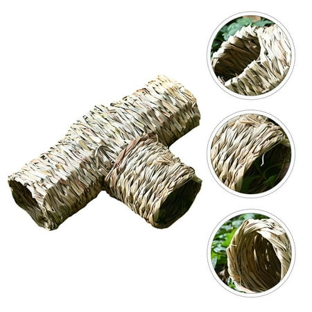 BESTYASH Premium Reed Grass Hamster Hideout for Exercise and Entertainment 1Pc