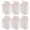 thumbnail image 3 of 6pcs Remote Control Holder Storage Box Living Room Adhesive Bedroom Hanging Rack, 3 of 6
