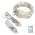 thumbnail image 3 of 32.8ft 100LED String Light 16 Colors USB Remote Control IP44 Waterproof Lamp for Home Bedroom Party Festivals, 3 of 14