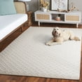 thumbnail image 3 of SAFAVIEH Vermont Jilliean Diamond Quatrefoil Area Rug, Beige/Ivory, 4' x 6', 3 of 8