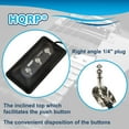 thumbnail image 5 of HQRP 3-Button Guitar Amp Footswitch for Fender Bassman 300 Pro 1200 Pro Sunn 300T amps, 5 of 8
