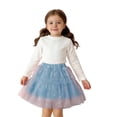 thumbnail image 3 of Snowflake Skirt Girls Summer Party Dress Tutu Elastic Waistband Clothes, 3 of 8