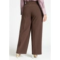 thumbnail image 6 of ELOQUII Women's Plus Size The 365 Semi Stretch Straight Leg Pant, 6 of 6