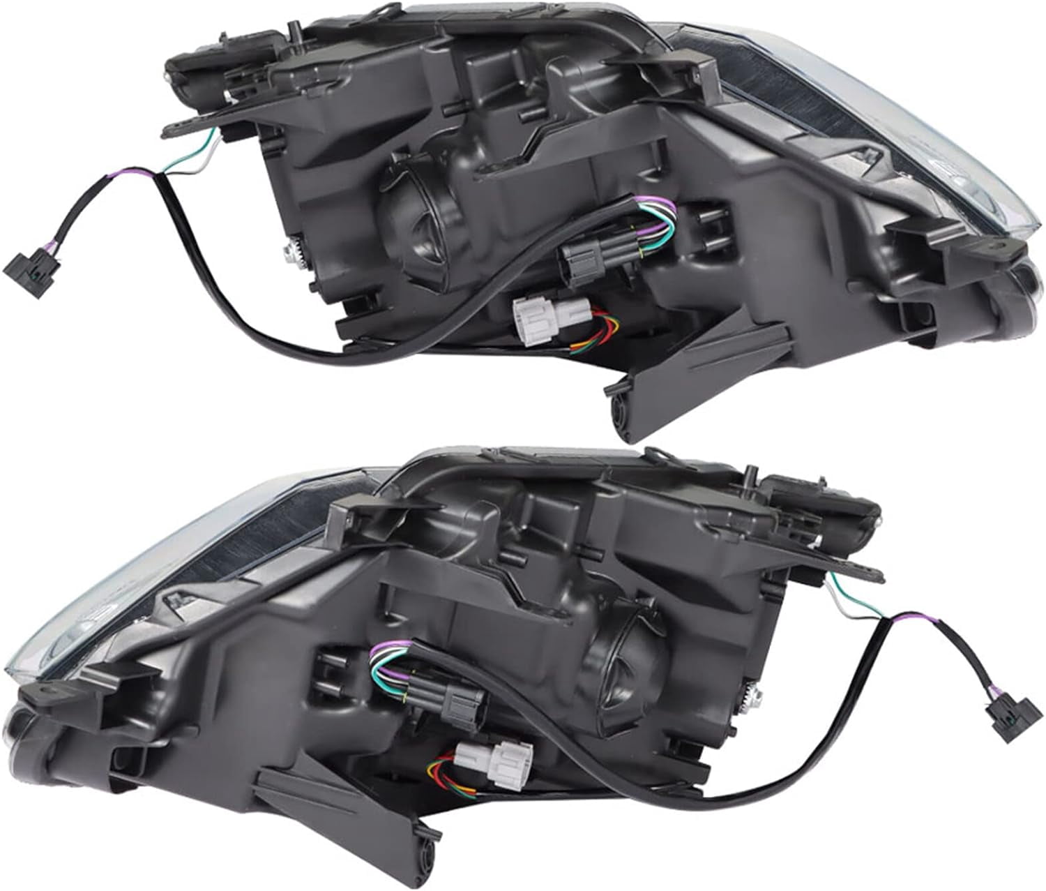 LABLT Headlights w/LED DRL Replacement for 2014 2015 2016 Nissan Rogue Halogen Headlamp Assembly Left and Right Side