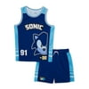 Sonic the Hedgehog Boys Jersey Tank Top and Shorts Set, 2-Piece, Sizes 4-10