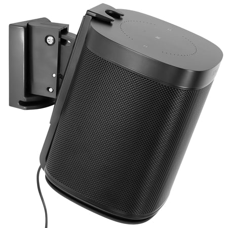 UPC: 0818103025352 | Mount-It! Wall Mount for Speakers Black MI-SB434