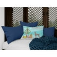 thumbnail image 3 of Carolines Treasures CK3473PW1216 Mexican Hairless Dog Christmas Tree Canvas Fabric Decorative Pillow, 12H x16W,, 3 of 4
