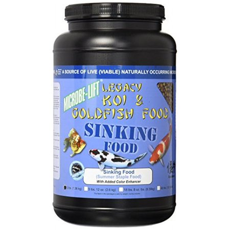 UPC: 0097121202451 | Ecological Labs MLLSPMD Microbe Lift Sinking Pellets Fish Food  3lb.