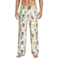 thumbnail image 5 of Mens Pajama Pants Bottoms with Pockets - Cartoon Monkey Comfy Mens Pj Pants, Soft Men Lounge Pants, 5 of 5