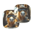 thumbnail image 5 of Jeiento Fashion Horse Car Sun Shade Windshield Foldable Automotive Interior Accessories for Sun Protection Easy to Install Funny Car Decor Fit Most Truck, Suv, or Van, 5 of 6
