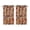 Autumn Decor, variant on Rustic Harvest Season Kitchen Curtains Set of 2 - Autumn Decor with Turkey Theme, Farmhouse Tier Curtains, 27.5x39 Inch