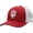 Indiana, variant on Brand New Collegiate Men's Indiana Mesh Adjustable Trucker Hat, 100% Cotton, Embroidered Logos, Official School Colors, Red