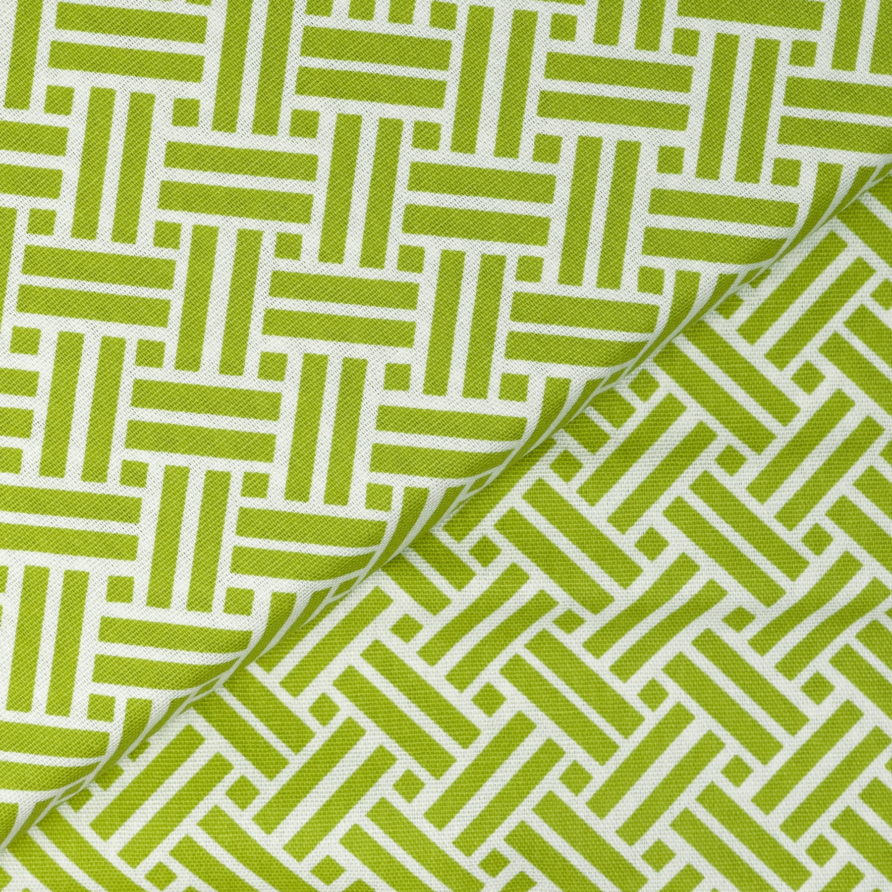 Waverly Inspirations 45" 100% Cotton Zigzag Sewing & Craft Fabric By the Yard, Green