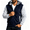 Dark Blue, variant on Jackets for Men Color-Block Long Sleeve Hooded Sweatshirt Jackets Winter Daily Thick Casual Hoodies Jacket Red XXL