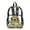 Dinosaur Camo Green, variant on COEQINE Large Clear Backpack 17 Inch Transparent Bookbag for Boys Girls, Heavy Duty PVC Polyester Backpack for Work Travel, Stylish Daypack for Stadium, 3D Football Soccer Ball Blue