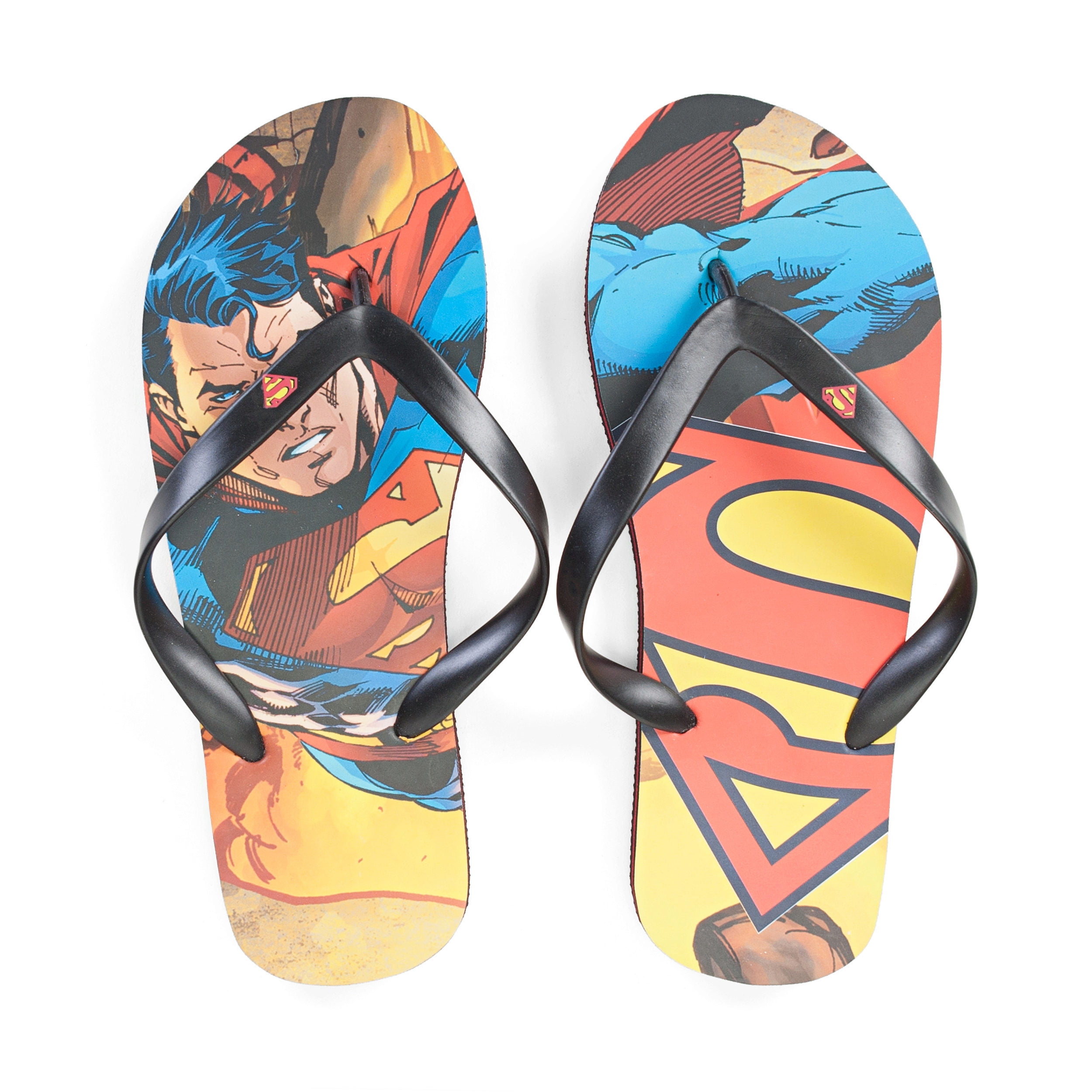 superman flip flops