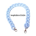 thumbnail image 2 of Acrylic Purse Replacement Strap with Metal Hook Clasp, 60cm Adjustable Handbag Chain Handle for Shoulder Bags, 2 of 7