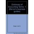 thumbnail image 1 of Pre-Owned Dictionary of Accounting Terms (Barron's Business Guides), 9780812037661, 0812037669, Paperback, First Edition edition, 1 of 1