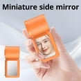 thumbnail image 2 of W & O Handheld Turbo Fan, Portable Rechargeable Mini Fan with High-Speed Airflow, USB-C Personal Cooling Fan for Travel, Outdoor Activities, Camping and Summer Use-Orange, 2 of 10