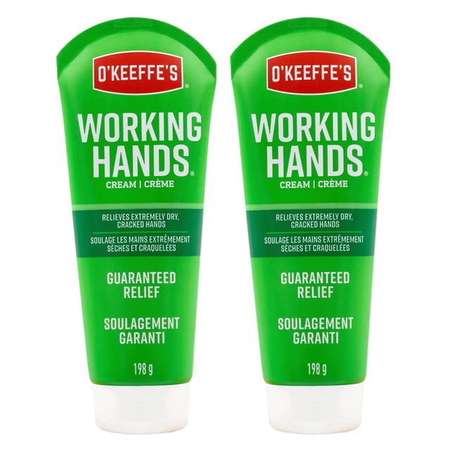 Crema de manos O'Keeffe's Working Hands 200 ml (paquete de 2) O'Keeffe's NA