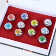 thumbnail image 4 of Juego De Anillos De Anime De 10 Piezas, Anillos De Dedo De Cosplay Japoneses, Anillos De Anime Para Fanáticos De Cosplay Noticed AP005807-00, 4 of 6