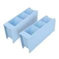 thumbnail image 4 of Soporte para brochas de maquillaje, 2 unidades, soporte para brochas de maquillaje, caja de almacenamiento para brochas de maquillaje, estuche para brochas de almacenamiento, funcionamiento suave, 4 of 8