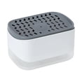 thumbnail image 3 of 2 pack Dish Soap Dispenser and Sponge Holder for Kitchen Sink, Sponge Included, 13 Ounces,, 3 of 3