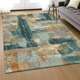 thumbnail image 6 of Addison Rugs Mayfield Premium Machine Washable Transitional Abstract Seafoam Rectangle Rug, 9' x 12', 6 of 6