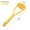 Yellow, variant on Qepwscx Plastic Potato Masher, Masher Kitchen Tool & Food Masher/Potato Smasher Perfect for Bean, Vegetable Baby Supplementary Food Small Tool-Blue