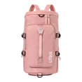 thumbnail image 1 of Mochila deportiva de viaje - Bolsa impermeable de gimnasio de 45L con compartimento para zapatos y separación húmeda/seca para natación, yoga y fitness, 1 of 2