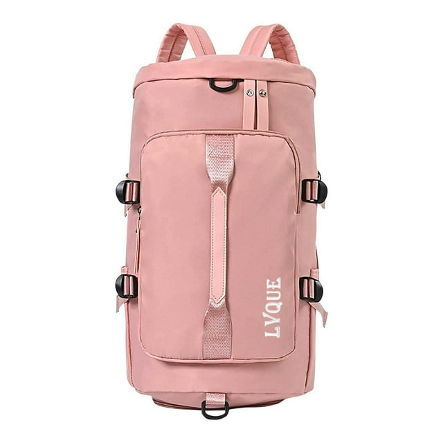 Mochila deportiva impermeable con compartimento para zapatos | Bolsa de viaje para gimnasio y yoga para hombre y mujer | Almacenamiento separado para artículos húmedos y secos | Mochila deportiva de