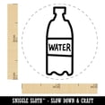 thumbnail image 2 of Water Bottle Doodle Self-Inking Rubber Stamp Ink Stamper - Green Ink - Mini 1/2 Inch, 2 of 7