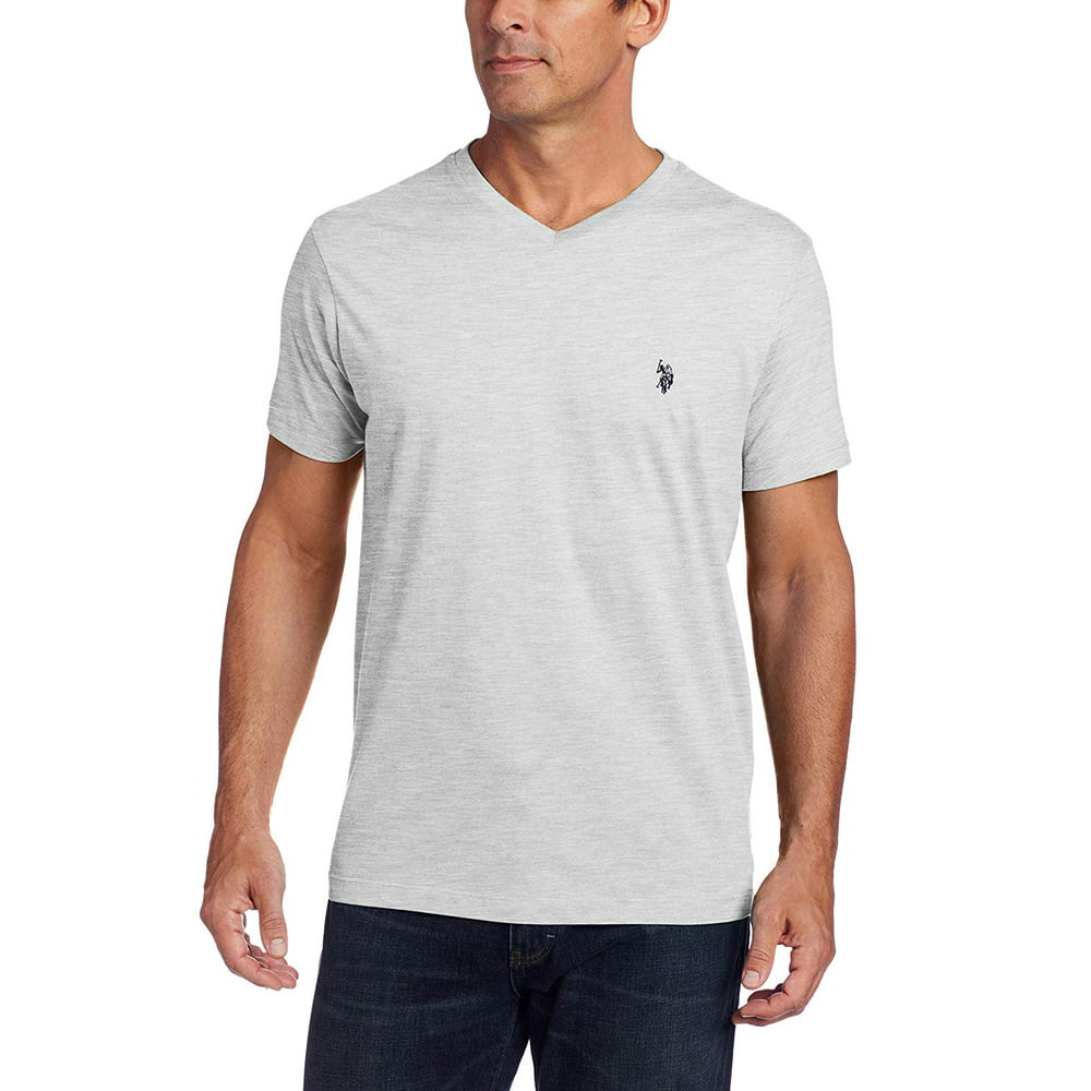 U.S. Polo Assn. - U.S. Polo Assn. Men's V-Neck Knit T-Shirt - Walmart ...
