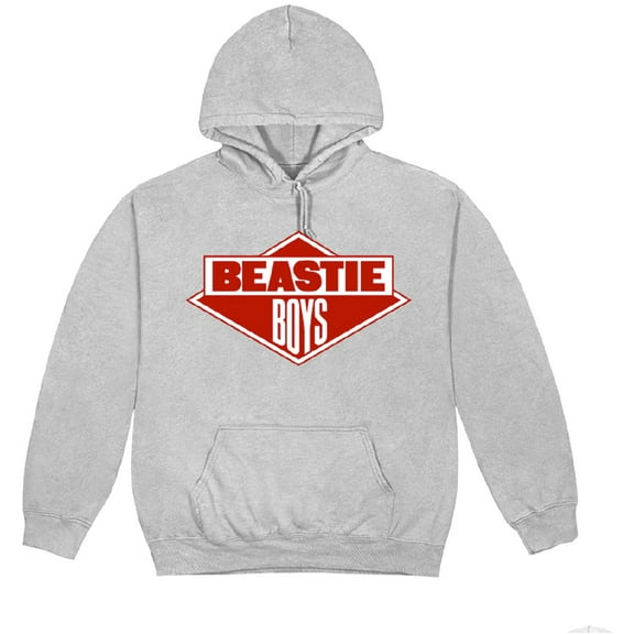 Beastie Boys Diamond Logo Grey Unisex Hoodie Small