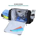 thumbnail image 4 of Bolsa de lona FocusGear Ultimate Gym Bag 2.0 negra mediana, 4 of 5